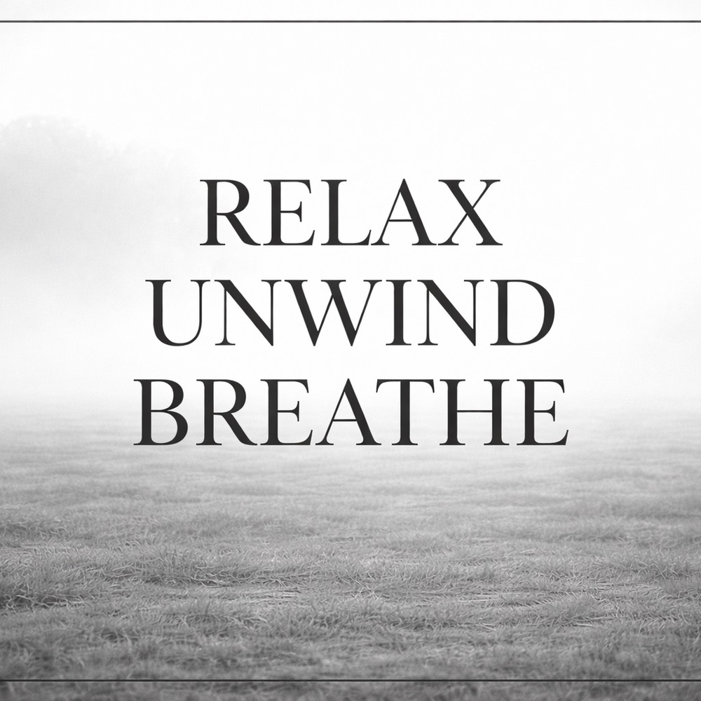 Relax Unwind Breathe Wall Art 8x10 Gloss Print